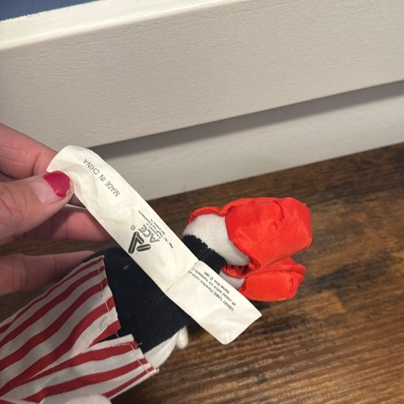 WARNER BROS. LOONEY TUNES VTG 1997 SYLVESTER THE CAT WEARING RED & WHITE PJ’S - Picture 5 of 8